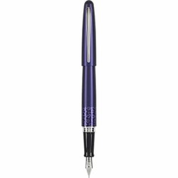 PILOT 百乐 FP-MR2-F-LPD 88G金属杆动物系列钢笔 F尖 紫色豹纹