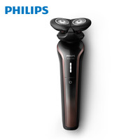 飞利浦（PHILIPS）S586/12 电动剃须刀 1小时快充 男士刮胡刀 干湿双剃 全身水洗 双刀头