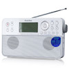 玛士特（MATESTAR） RA-1 便携式时尚短波数码收音机 迷你音响 FM收音/USB/SD/闹钟/便携移动 （白色）