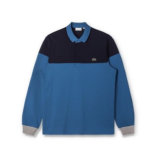 LACOSTE 拉科斯特 KH9049J2 男士撞色长袖Polo衫