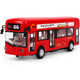 值友专享：知识花园 伦敦单层巴士 合金回力车 红色（声光+双门可开）