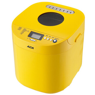 ACA  北美电器 AB-P10B  1000g  面包机（黄色）