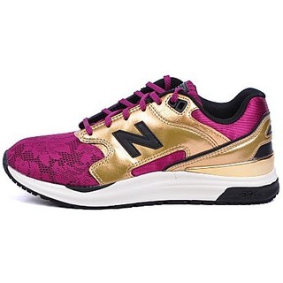 new balance 1550系列 女士跑鞋 WL1550MA 紫红色/金色 36