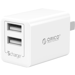  ORICO 奥睿科 WHA-2U 双口USB手机充电头