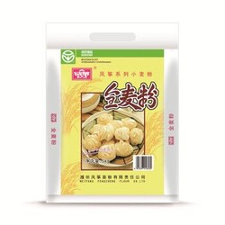 风筝 全麦中筋小麦面粉 5kg *3件