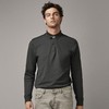 Massimo Dutti 00730154501 男士撞色滚边长袖polo衫