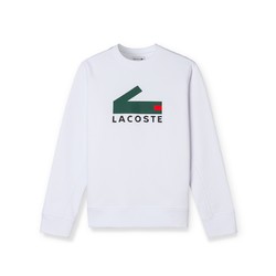 LACOSTE（法国鳄鱼）男士时尚简约长袖圆领棉质运动衫SH7051K2