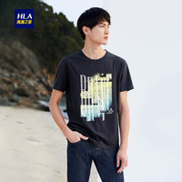 HLA 海澜之家 HNTBJ2E136A 男士短袖T恤