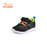 ANTA 安踏 31829902 男童软底运动鞋 (29、黑/荧光超级橙/荧光绿/安踏白)