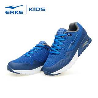ERKE 鸿星尔克 65118120022 儿童气垫慢跑鞋 (31、墨水蓝/古蓝)