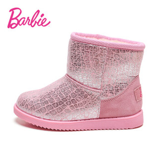 Barbie 芭比 1973 女童雪地靴