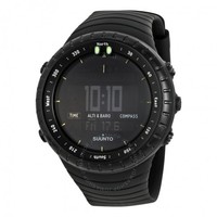 历史低价：SUUNTO 颂拓 Core 核心 All Black SS014279010 深黑铝户外腕表