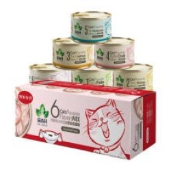 猫森林 宠物 猫罐头 85g 6罐装 *3件
