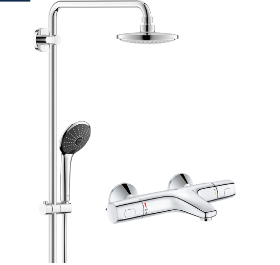 grohe 高仪 357001 23355000 维达利智能38度恒温花洒淋浴套餐