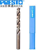 百事通（PRESTO）进口钻头含钴高速钢直柄麻花钻咀（直径:10.3mm 刃长:87.0mm 全长:133mm）