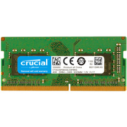 crucial 英睿达 4GB DDR4 2400 笔记本内存条