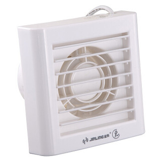 金羚（JINLING）厨房换气扇卫生间排气扇静音浴室排风扇橱窗式6寸APC15-2-2DA