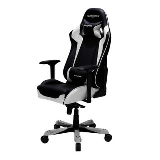 迪锐克斯（DXRACER）K00电脑椅子 电竞椅人体工学办公椅老板椅靠背椅家用游戏转椅大号 黑白