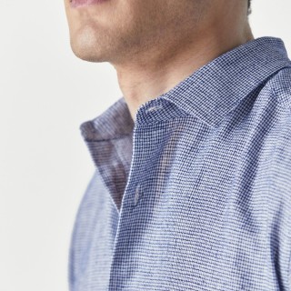 Massimo Dutti 00168485400 男士修身版纹理衬衫
