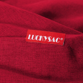 LUCKYSAC 超大款豆袋懒人沙发 富贵红