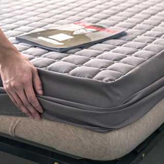 九洲鹿 家纺 床笠家纺1.8米床 加厚夹棉床罩床单 可水洗床垫套防滑床垫保护套