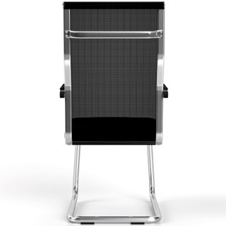 GE 电脑椅办公椅子 家用人体工学网布椅靠背椅老板椅弓形椅 黑色 G6-Z
