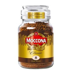 摩可纳 Moccona 经典深度烘焙冻干速溶咖啡 200g 两件127 赠两个Mocccona牛奶打泡器 *2件