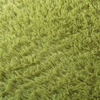 方若（FANROL）地毯客厅茶几卧室地毯进门垫丝毛绒防滑脚垫 草绿色 80*160cm