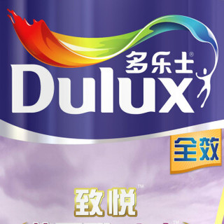 多乐士（Dulux）A743抗甲醛全效内墙乳胶漆 油漆涂料 墙面漆白色 6L