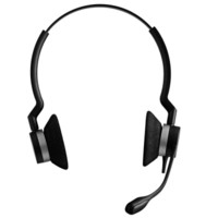 捷波朗(Jabra)双耳话务耳机头戴式耳机客服耳机呼叫中心耳麦Biz 2300 QD被动降噪可连电话不含连接线