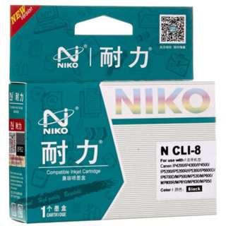 耐力（NIKO）N PGI-5 四色墨盒套装(6支装) (适用佳能 IP3300/3500/4200/4300/4500/5200)