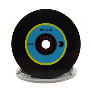 铼德（RITEK）黑旋风二代 CD-R 52X 25桶装 刻录盘