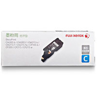 富士施乐（Fuji Xerox）CT202546 墨粉筒 适用于CP105b/CM215fw/CM215/CP215 青色 经济型