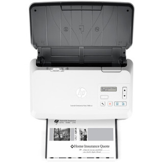 HP 惠普 ScanJet Enterprise Flow 7000 s3 企业级馈纸式扫描仪 (馈纸式、硬件：高达600dpi(彩色和黑白，馈纸式)。光学：高达600dpi(彩色和黑白，馈纸式))