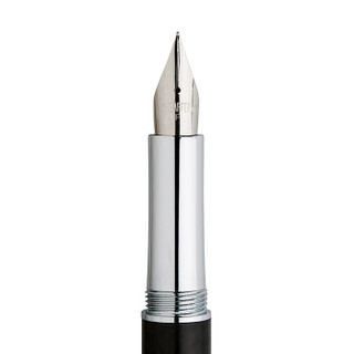 犀飞利（Sheaffer）王者系列Intensity 钢笔/墨水笔商务办公文具 半透碳黑纤维白夹F尖