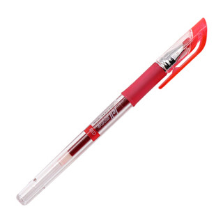 韩国东亚（DONG-A）0.5mm中性笔全针管水笔 办公签字笔学生文具JellZONE红色12支/盒 JZ05-13原装进口