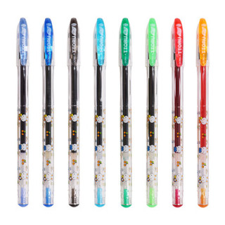 韩国东亚（DONG-A）TTORU香水兔彩色中性笔 经典可爱香味水笔 8色套装 0.5mm TT05-8S