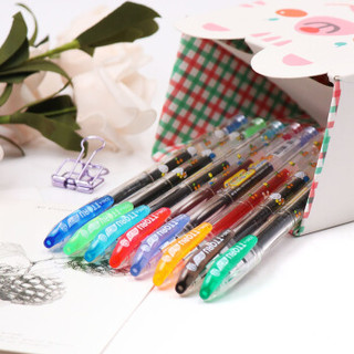 韩国东亚（DONG-A）TTORU香水兔彩色中性笔 经典可爱香味水笔 8色套装 0.5mm TT05-8S