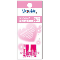 Snowhite 白雪文具 R5599A 墨囊 (20袋装、粉红色)