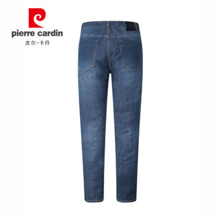 pierre cardin 皮尔·卡丹 203720 男士直筒牛仔裤 蓝色 30码