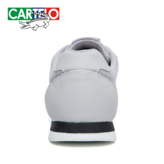 CARTELO KDLK20 男士网面运动鞋 灰色 40