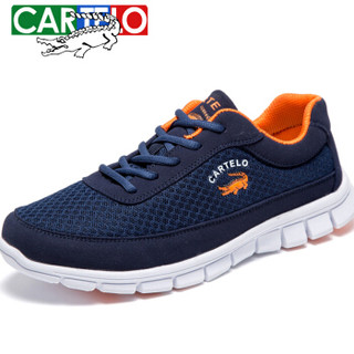 CARTELO KDL687 男士网面跑步鞋 蓝色 43