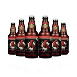 北岸（NORTH COAST）海豹 美式琥珀艾尔 精酿啤酒 美国进口 组合装355ml*6瓶 *2件