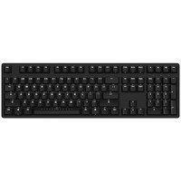 ikbc F108 108键 有线机械键盘 108键 黑色 单光 茶轴