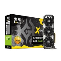 双11预售：ZOTAC 索泰 GeForce GTX1070-8GD5 X-GAMING OC 显卡