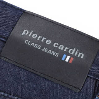pierrecardin皮尔卡丹2033850801男士加绒直筒牛仔裤深蓝色38