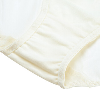 Aimer 爱慕 AM23JE1 女士内裤 (170/82/XL、牙白色)