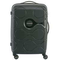 卡米龙Mapuna系列波点硬箱万向轮拉杆箱箱子密码箱行李箱女旅行箱男AM6*99006黑色24英寸