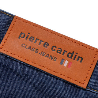 pierre cardin 皮尔·卡丹 0800-203327 男士百搭微弹直筒牛仔裤 蓝色327 36