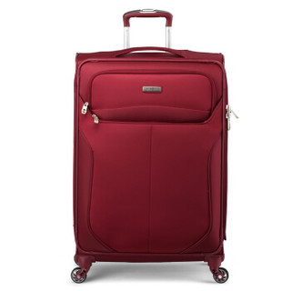 Samsonite 新秀丽 PASHA系列 35B*00002 可扩展拉杆箱 25寸 红色